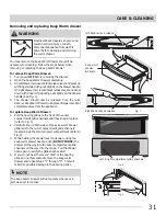 Предварительный просмотр 31 страницы Frigidaire FGGF3056KF - 30' Gas Lery SS Group Important Safety Instructions Manual