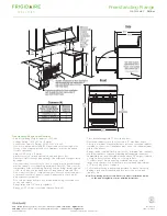 Preview for 3 page of Frigidaire FGGF305MK F Specfications