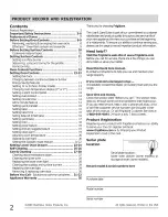 Preview for 2 page of Frigidaire FGGF305MKFA Use & Care Manual