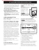 Preview for 3 page of Frigidaire FGGF3685TS Installation Instructions Manual