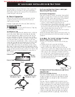 Preview for 5 page of Frigidaire FGGF3685TS Installation Instructions Manual