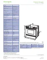 Preview for 2 page of Frigidaire FGGS3045KB - 30' Gas Slide-In Range Gallery Mono Group Product Specifications