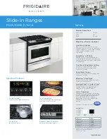 Preview for 1 page of Frigidaire FGGS3065KB - 30" Slide-In Gas Range General Installation Manuallines