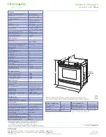 Preview for 2 page of Frigidaire FGGS3065KB - 30" Slide-In Gas Range User Manual