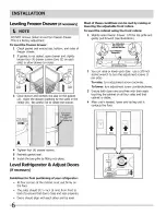 Preview for 6 page of Frigidaire FGHB2844LE2 Use & Care Manual