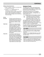 Preview for 15 page of Frigidaire FGHB2844LE2 Use & Care Manual