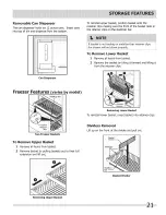 Preview for 21 page of Frigidaire FGHB2844LE2 Use & Care Manual