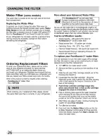 Preview for 26 page of Frigidaire FGHB2844LE2 Use & Care Manual