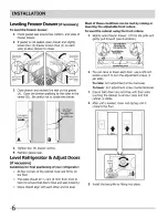 Preview for 6 page of Frigidaire FGHB2844LE6 Use & Care Manual