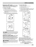 Preview for 31 page of Frigidaire FGHB2844LE6 Use & Care Manual