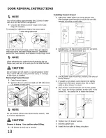 Предварительный просмотр 10 страницы Frigidaire FGHB2844LEC Use & Care Manual