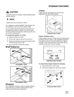 Предварительный просмотр 21 страницы Frigidaire FGHB2844LEC Use & Care Manual