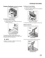 Предварительный просмотр 23 страницы Frigidaire FGHB2844LEC Use & Care Manual