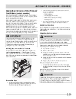 Preview for 19 page of Frigidaire fghb2844lfe Use & Care Manual