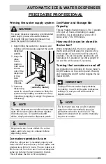 Preview for 23 page of Frigidaire FGHC2331PFCA Use & Care Manual