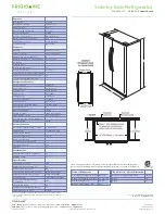 Предварительный просмотр 2 страницы Frigidaire FGHC2345LF Specification & Installation Instructions