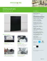 Frigidaire FGHD2491LB Product Specifications preview