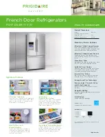 Предварительный просмотр 1 страницы Frigidaire FGHF2344M P Specifications