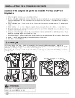 Preview for 12 page of Frigidaire FGHF2378ME (French) L'Utilisation Et L'Entretien