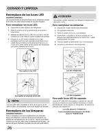 Preview for 55 page of Frigidaire FGHN2844LE1 Use & Care Manual