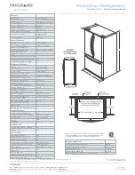 Предварительный просмотр 2 страницы Frigidaire FGHN2866P Brochure & Specs