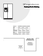 Предварительный просмотр 1 страницы Frigidaire FGHS2355KE1 Parts Catalog