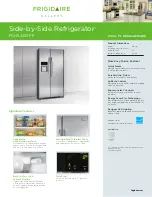 Frigidaire FGHS2355P F Information preview