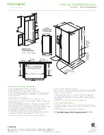 Preview for 2 page of Frigidaire FGHS2644K - Gallery 26.0 cu. Ft. Refrigerator Specification Sheet