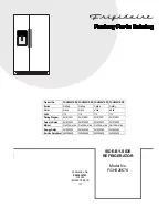 Preview for 1 page of Frigidaire FGHS2667K Factory Parts Catalog