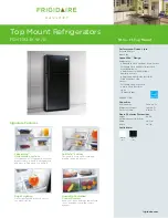 Frigidaire FGHT1834K W Specifications preview