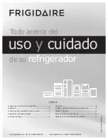 Frigidaire FGHT1834KB (Spanish) Uso Y Cuidado предпросмотр