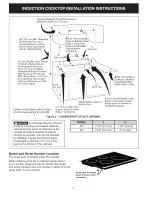 Preview for 2 page of Frigidaire FGIC3067MBA Installation Instructions Manual