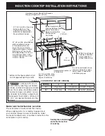 Preview for 2 page of Frigidaire FGIC3666TBA Installation Instructions Manual