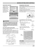 Preview for 23 page of Frigidaire FGMC2765PBB Use & Care Manual