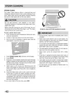 Preview for 40 page of Frigidaire FGMC2765PBB Use & Care Manual