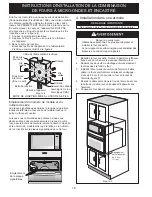 Предварительный просмотр 16 страницы Frigidaire FGMC2766UD Installation Instructions Manual