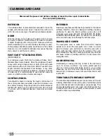 Preview for 18 page of Frigidaire FGMO206NTD Use & Care Manual