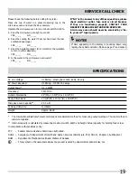 Preview for 19 page of Frigidaire FGMO206NTD Use & Care Manual