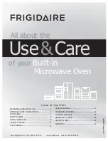 Frigidaire FGMO3067UD Use & Care Manual preview