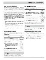 Preview for 11 page of Frigidaire FGMV153CLB Use & Care Manual