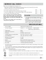 Preview for 31 page of Frigidaire FGMV153CLB Use & Care Manual