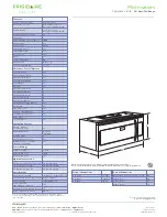 Preview for 2 page of Frigidaire FGMV185KB - Gallery 1.8 cu. Ft. Microwave Specifications