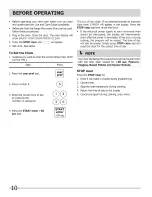 Preview for 10 page of Frigidaire FGMV205KBA Use & Care Manual