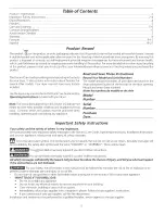 Preview for 2 page of Frigidaire FGQ332ES2 Use & Care Manual