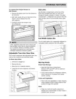 Предварительный просмотр 15 страницы Frigidaire FGRU19F6QFA Use & Care Manual