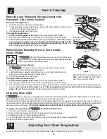 Preview for 18 page of Frigidaire FGS365E Use & Care Manual