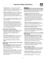 Preview for 5 page of Frigidaire FGS365EBE Use & Care Manual