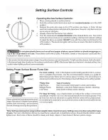 Preview for 9 page of Frigidaire FGS365EBE Use & Care Manual