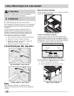 Предварительный просмотр 18 страницы Frigidaire FGUB2642LE (French) L'Utilisation Et L'Entretien