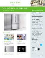 Frigidaire FGUN2642LE Product Specifications предпросмотр